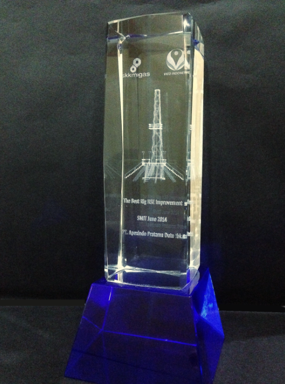 VICO Indonesia awarded The Best Rig HSE Improvement, SMIT