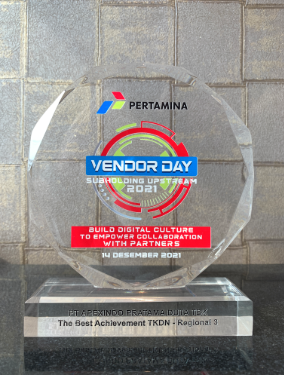 Apexindo received an award from Pertamina Hulu Energi (PHE)